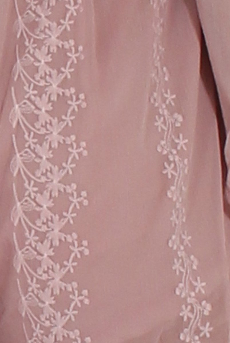 Pink Bardot Floral Embroidered Playsuit - Olita-Playsuits
