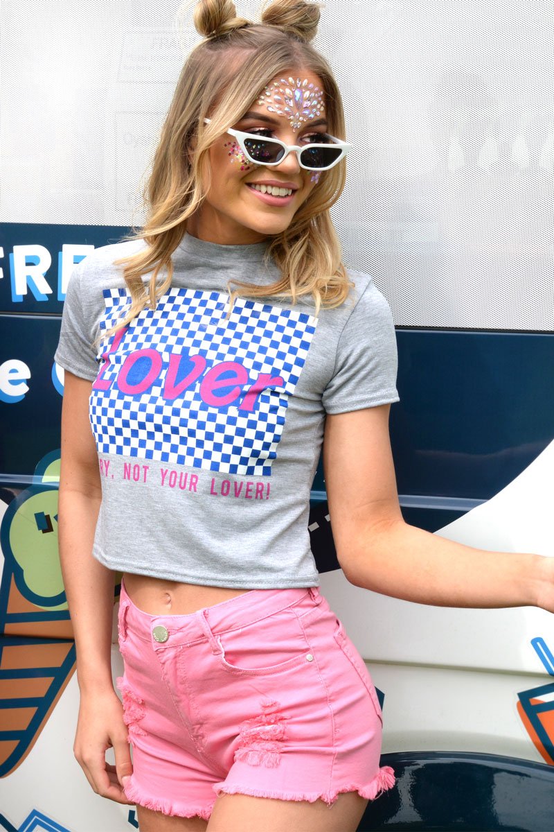 Pink Coloured Distressed Denim Shorts - Khiya-Shorts
