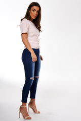 Pink Corset Style Top - Jola-Tops