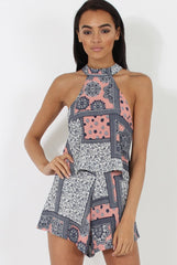 Pink Floral Print TOP - Alani-Tops