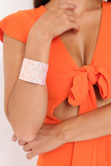Pink Glitter Arm Cuff - Zyia-Jewellery