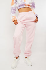 Pink Oversized Joggers - Erica-Joggers