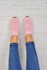 Pink Runner Sock Trainers - Kannon-Trainers