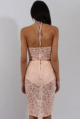 Pink Sequin Co-ord - Rihanna-Co-ords