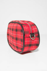 Red Black Plaid Bum Bag - Keyra-Bags