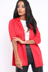 Red Blazer - Karrie-Jackets
