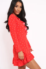 Red Polka Dot Dress - Tully-Dresses