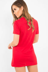 Red What the Elf Christmas T-shirt - Ellie-T-shirt