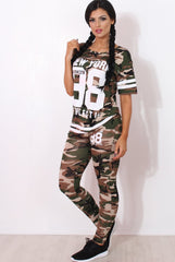 Rien Light Camouflage Two Piece Set-Co-ords