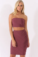 Rose Bandage Bandeau Co-ord - Lolita-Co-ords