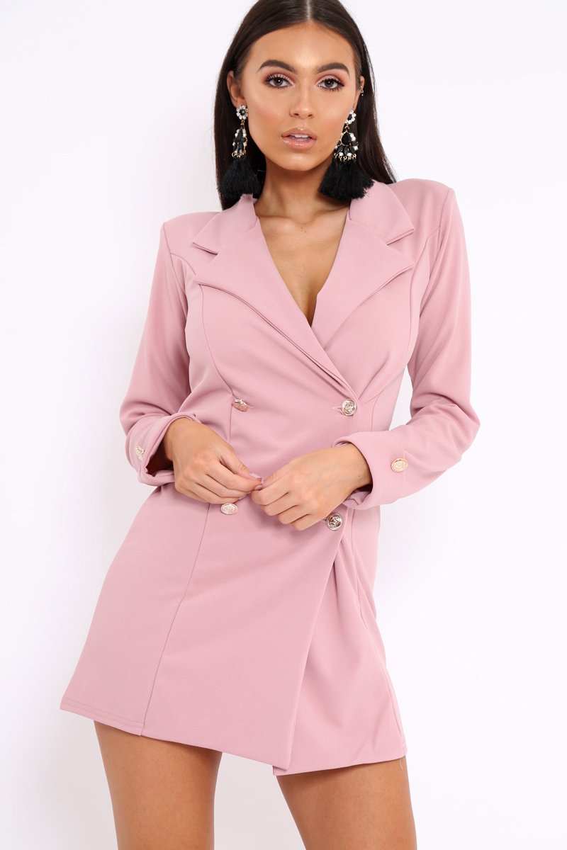 Rose Blazer Dress - Maura-Dresses