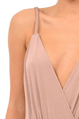 Rose Cross Front Bodysuit - Tarren-Bodysuits