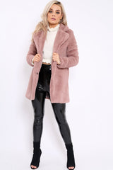 Rose Faux Fur Coat - Kinleigh-Coats