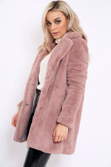 Rose Faux Fur Coat - Kinleigh-Coats