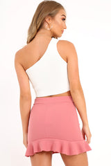 Rose Frill Skirt - Colbie-Skirts