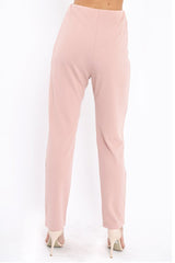Rose High Waisted Trousers - Zeenia-Trousers