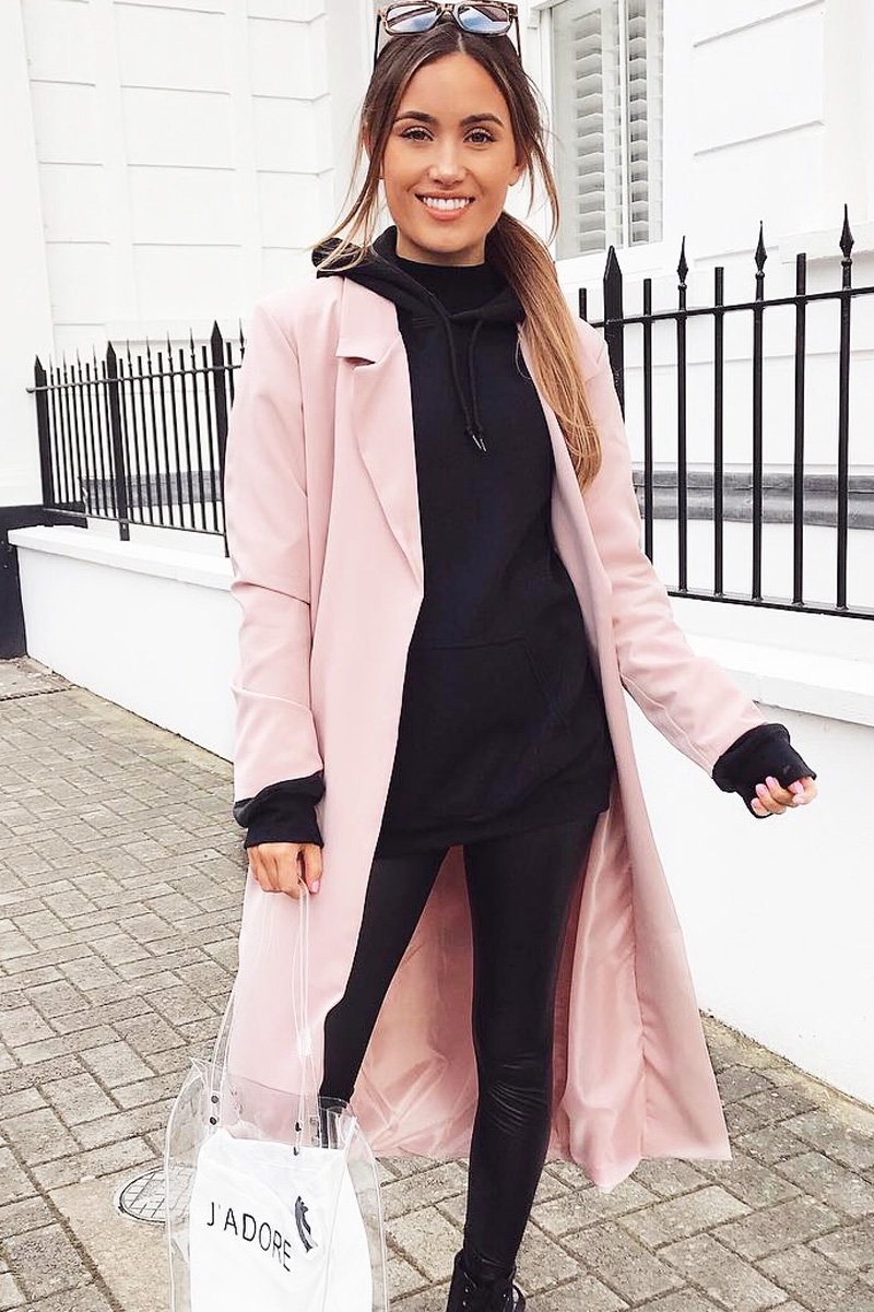 Rose Longline Tailored Belted Coat - Joelle-Coats
