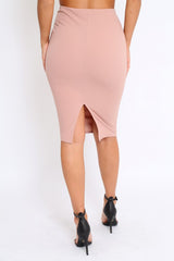Rose Midi Bodycon Skirt - Tiffy-Skirts