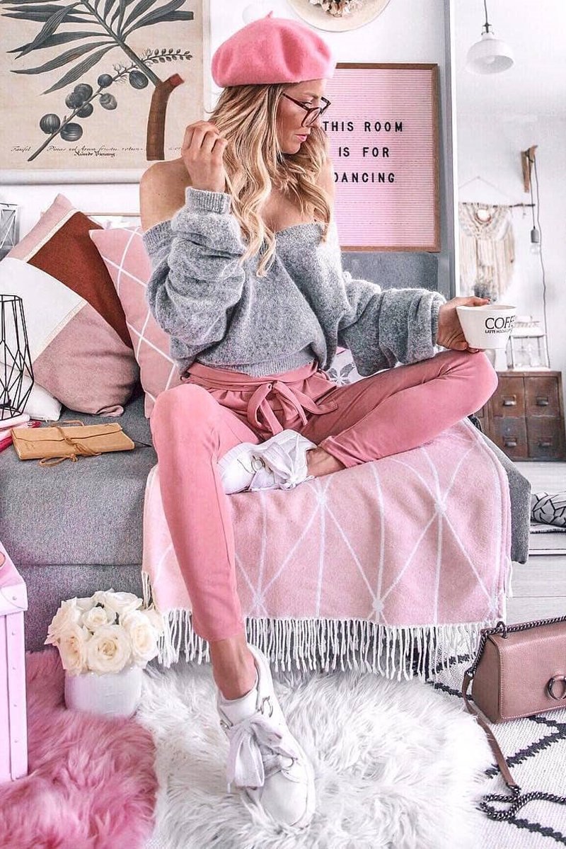 Rose Paper Bag Tie Waist Cigarette Trousers - Karmen-Trousers