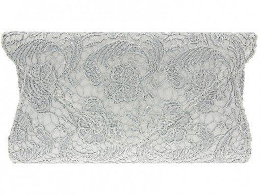 Roselyn Lace Envelope Clutch Bag-Bags