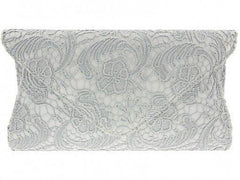 Roselyn Lace Envelope Clutch Bag-Bags