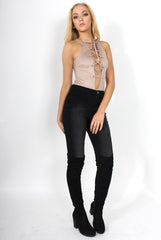 Ruby Nude Bodysuit-Bodysuits