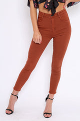 Rust Skinny Jeans - Madisson-Jeans