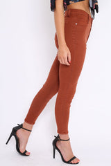 Rust Skinny Jeans - Madisson-Jeans