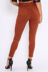 Rust Skinny Jeans - Madisson-Jeans
