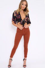 Rust Skinny Jeans - Madisson-Jeans