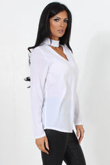 Sage White V Front Top-Tops