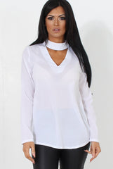 Sage White V Front Top-Tops