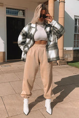 Sand Oversized Joggers - Erica-Joggers