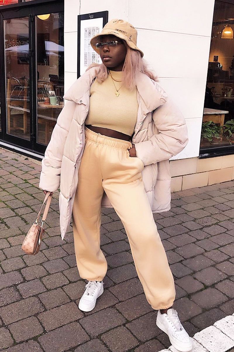 Sand Oversized Joggers - Erica-Joggers