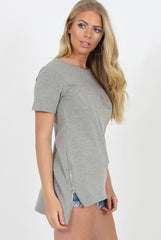 SelfMade Grey 3-D Slogan T-Shirt - Chandler-Shirts