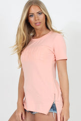 SelfMade Pink 3-D Slogan T-Shirt - Chandler-Shirts