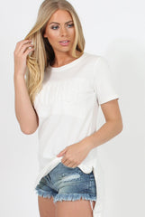 SelfMade White 3-D Slogan T-Shirt - Chandler-Shirts