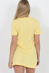 Selfmade Yellow 3-D Slogan T-Shirt - Chandler-Shirts