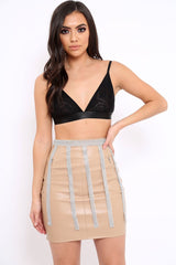 Silver Chain Mail Tassel Belt - Arriana-Belts