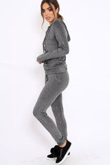 Silver Metallic Tracksuit - Sinead-Co-ords