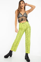 Silver Sequin Tassel Hem Bralet - Hatti-Bralets