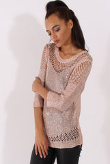 Silver Sparkle Sweater - Bella-Jumpers
