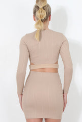 Stone Cut Out Two Piece - Arianna-Co-ords