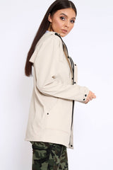 Stone Hooded Rain Jacket - Fox-Jackets
