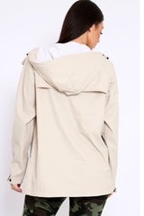 Stone Hooded Rain Jacket - Fox-Jackets