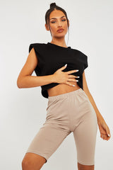 Stone Jersey Cycling Shorts - Fiona-Shorts