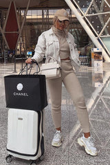 Stone Rib Crop Jumper Loungewear Set - Ayriana-Loungewear