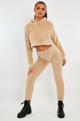 Stone Soft Teddy Leggings - Evani-Leggings