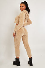 Stone Soft Teddy Leggings - Evani-Leggings