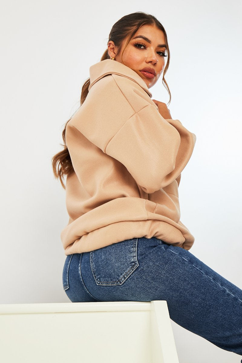 Stone Zip Front Side Pocket Shacket - Lima-Shacket